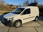 Volkswagen Caddy 1.6 TDI E5 102pk dakklep schuifdeur trekhaa, Auto's, Voorwielaandrijving, Euro 5, Stof, Gebruikt