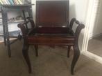 Antieke pianokruk met opbergruimte, Antiek en Kunst, Antiek | Meubels | Stoelen en Banken, Ophalen