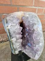 ACTIE -> XL Amethist op Voet 9,55kg - Kristal Brazilië, Ophalen of Verzenden, Mineraal