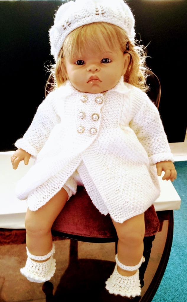 Gebreide baby-kleding, Kinderen en Baby's, Babykleding | Maat 50, Nieuw, Meisje, Setje, Ophalen of Verzenden