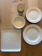 Emaille servies set, Antiek en Kunst, Antiek | Emaille, Ophalen of Verzenden