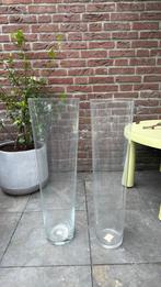2 grote vazen, Ophalen, Overige kleuren, Glas