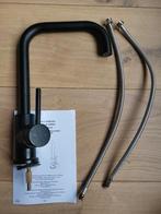 AquaVive keukenkraan Fonti mat zwart, Ophalen, Gebruikt, Kraan