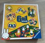 Nijntje 6 in 1 spellen, Hobby en Vrije tijd, Gezelschapsspellen | Bordspellen, Een of twee spelers, Ophalen of Verzenden, Nieuw