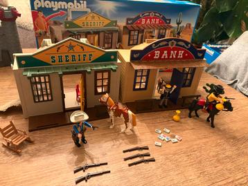Playmobil 4398 Wilde Westen Bank & Sheriff beschikbaar voor biedingen
