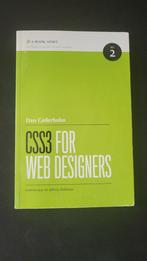 CSS3 for Web Designers - Dan Cederholm, Ophalen of Verzenden, Zo goed als nieuw, Internet of Webdesign, Dan Cederholm