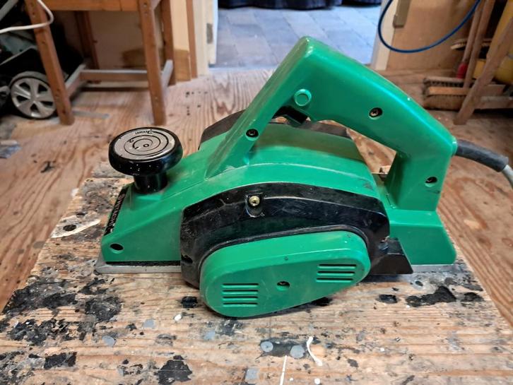 Hitachi P20SA Elektrische Schaafmachine - Gebruikt, Doe-het-zelf en Verbouw, Schaafmachines, Gebruikt, Elektrisch, Ophalen of Verzenden