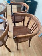 Vier Thonet cafe stoelen - gebruikt, Gebruikt, Bruin, Ophalen of Verzenden, Vier