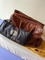 Leren luiertas / mombag Micmac bags, Ophalen, Zo goed als nieuw, Schoudertas