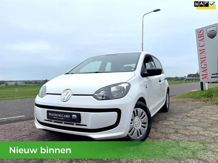 Volkswagen Up! 1.0 take up! BlueMotion-5Drs-NAP-Nieuwe APK-A, Auto's, Volkswagen, Bedrijf, Te koop, up!, ABS, Airbags, Airconditioning