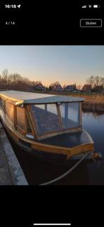 Rondvaartboot 12 meter, Watersport en Boten, Sloepen, Ophalen, Geen motor, Gebruikt, 6 meter of meer