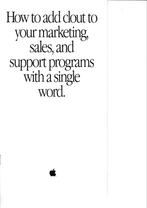 Brochure “How to add clout...” Engels 8 pagina’s (1992), Computers en Software, Vintage Computers, Verzenden