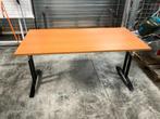 Kersenhouten tafel in hoogte verstelbaar, Ophalen, Zo goed als nieuw, Rechthoekig, 50 tot 100 cm