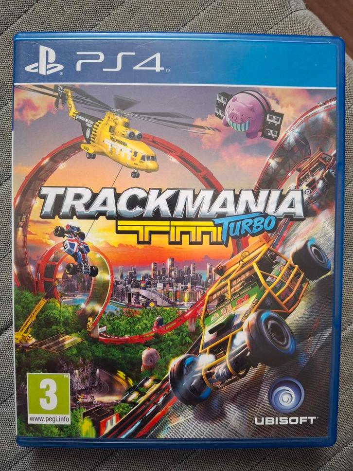 Trackmania Turbo - PS4 Game, Spelcomputers en Games, Spelcomputers | Sony PlayStation 4, Zo goed als nieuw, Original, Zonder controller