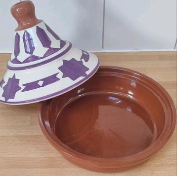 Nieuwe tajine doorsnee 27cm x hoog 7cm beschikbaar voor biedingen