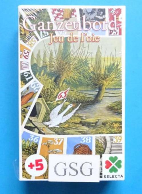 Ganzenbord nr. 59381-00 (Nieuw), Hobby en Vrije tijd, Gezelschapsspellen | Bordspellen, Nieuw, Ophalen