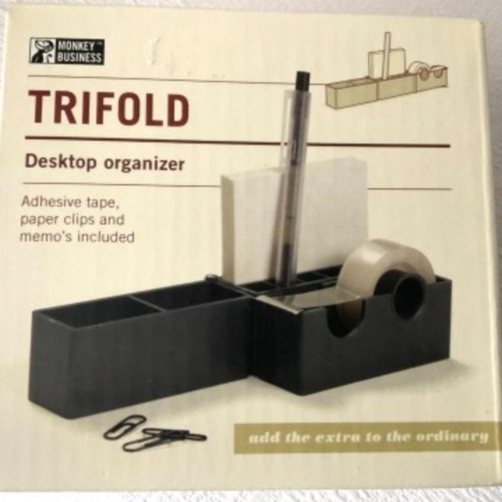 Trifold desk organizer van monkey business, Diversen, Bureau-accessoires, Nieuw, Ophalen of Verzenden