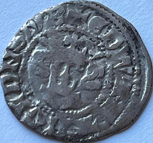 Engeland penny 1272-1307, Postzegels en Munten, Munten | Europa | Niet-Euromunten, Losse munt, Overige landen, Zilver, Ophalen of Verzenden