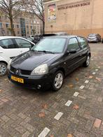 Renault Clio 1.2 2005 Zwart, Auto's, Renault, Voorwielaandrijving, 74 pk, Zwart, Origineel Nederlands