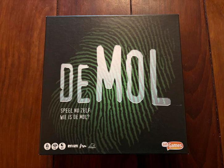 Wie is de Mol? Bordspel, Hobby en Vrije tijd, Gezelschapsspellen | Bordspellen, Zo goed als nieuw, Drie of vier spelers, Reisspel