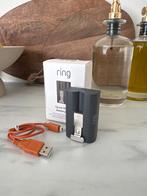 Nieuwe Ring Deurbel Batterij + Oplaadkabel, Ophalen, Nieuw, Oplaadbaar