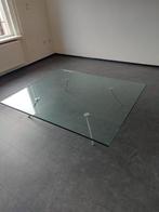 Glazen Salontafel - Strak Design, Huis en Inrichting, Ophalen of Verzenden, Glas, Minder dan 50 cm, Rechthoekig