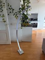 Moderne staande booglamp – dimbaar LED licht, Huis en Inrichting, Lampen | Vloerlampen, Ophalen, Zo goed als nieuw, Metaal, 150 tot 200 cm