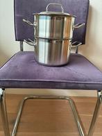 SIGG stoompan ø22 cm h 23cm zgan, Inductieplaat, Overige typen, Ophalen of Verzenden, Zo goed als nieuw