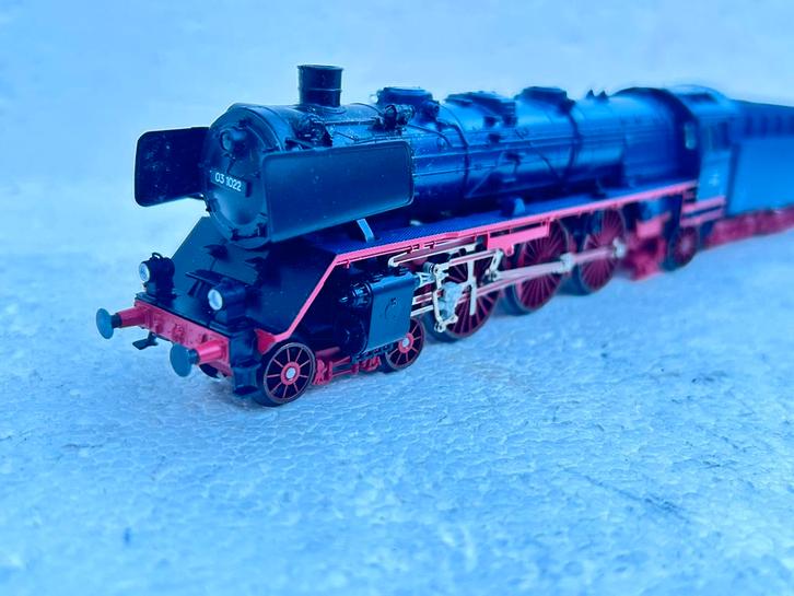 Marklin digitale stoomlocomotief br03 van de DB, Hobby en Vrije tijd, Modeltreinen | H0, Zo goed als nieuw, Locomotief, Wisselstroom