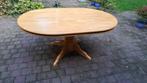 Eetkamertafel ovaal, Huis en Inrichting, Tafels | Eettafels, Ophalen, Gebruikt, 100 tot 150 cm, Vijf personen of meer