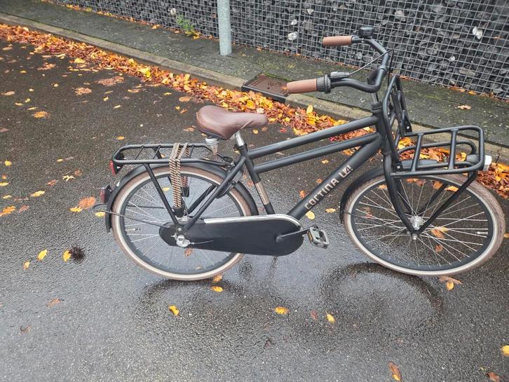 Cortina U4 jongensfiets 24 inch, Fietsen en Brommers, Fietsen | Jongens, Zo goed als nieuw, 24 inch, Versnellingen, Ophalen