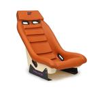 NRG Prisma GT Stardust Dulce de leche Bruin leder Kuipstoel, Auto diversen, Ophalen of Verzenden