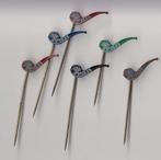 Amiel Pijpen Tabak speldjes, Gebruikt, Niet vindbaar, Niet vindbaar, Speldje of Pin