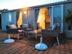 Mobilhome Stacaravan Zuid Frankrijk Côte d'Azur, airco, 2 slaapkamers, Provence en Côte d'Azur, Recreatiepark, Tuin