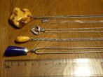Mooie oude zilveren kettingen met hangers. Allemaal gemerkt., Verzenden, Zilver