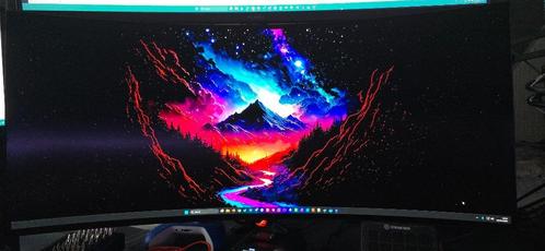 ASUS ROG Swift PG34WCDM, Computers en Software, Monitoren, Gebruikt, 201 Hz of meer, DisplayPort, HDMI, USB-C, Gaming, Curved