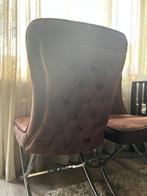 4x Eric Kuster style Stoelen, Ophalen, Gebruikt, Bruin, Vier