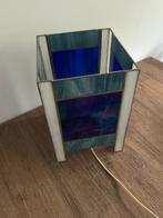 Glas in lood lamp, Huis en Inrichting, Ophalen of Verzenden, Zo goed als nieuw, Glas, Minder dan 50 cm