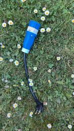 Verloopkabel schuko > cee gewone NL stekker #campingstekker, Caravans en Kamperen, Caravan accessoires, Ophalen of Verzenden, Nieuw