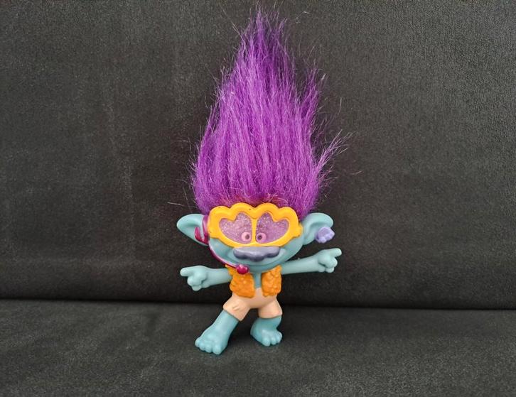 Ty dancing troll dansende blauwe trol paars haar happy meal, Verzamelen, Poppetjes en Figuurtjes, Zo goed als nieuw, Ophalen of Verzenden