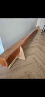 Turn balk 4.20 lang , hout. Incl matje., Kindermaat 146 t/m 176, Ophalen, Gebruikt, Materiaal