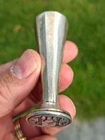 Zilveren Lakzegel stempel 19e 20e eeuw, Antiek en Kunst, Antiek | Goud en Zilver, Ophalen of Verzenden, Zilver