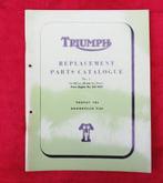 Triumph T120 en TR6 replacement parts catalogue. 1967, Ophalen of Verzenden, Triumph