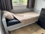 Bed met Auping spiraal en matras (90x200), Ophalen, Gebruikt, 90 cm, Eenpersoons