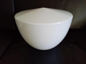 Gispen/Giso retro schoollamp hanglamp opaal glas Art Deco beschikbaar voor biedingen