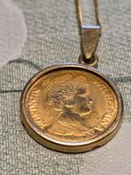 Gouden Koningin Wilhelmina Hanger, Ophalen of Verzenden, Zo goed als nieuw, Goud, Goud