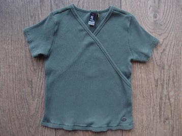 Erg mooie Shoeby Jill rib stof shirt maat 134 / 140 groen beschikbaar voor biedingen