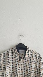 A Fich Named Fred Overhemd Maat M, Kleding | Heren, Overhemden, Ophalen of Verzenden, Zo goed als nieuw, Blauw, Halswijdte 41/42 (L)