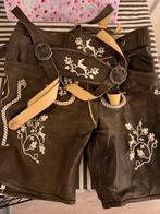 Lederhosen leer (maat50) met bijbehorende blouse, Kleding | Heren, Carnaval, Maat 56/58 (XL), Ophalen of Verzenden, Kleding