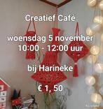 Creatief Café in Emmermeer, Ophalen, Haken, Patroon of Boek